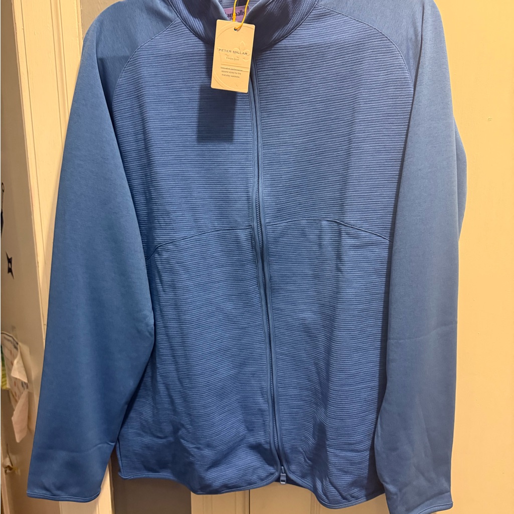Peter Millar Sailor Blue Hybrid Vista Jacket